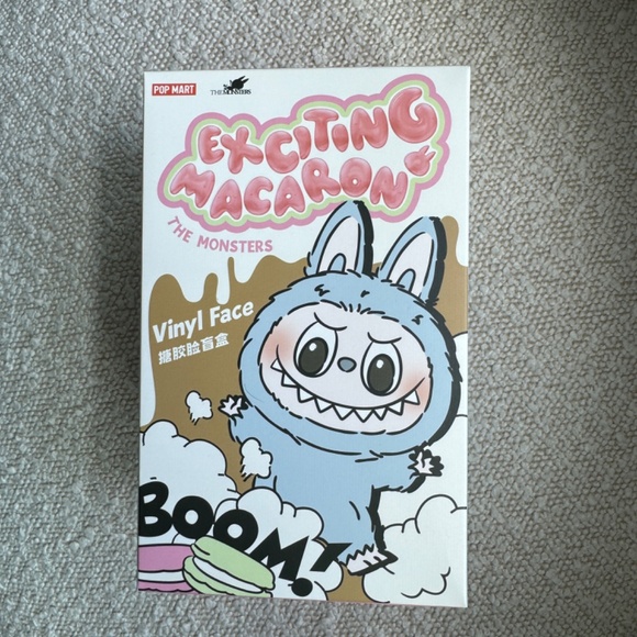 Exciting Macaron Labubu The Monsters Plush Keychain Blind Box - 100% AUTHENTIC - Picture 2 of 10